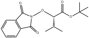 (2S)-A-[(1,3-二氢-1,3-二氧代-2H-异吲哚-2-基)氧基]-丁酸-1,1-二甲基乙酯, 618447-44-2, 结构式