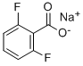 SODIUM 2,6-DIFLUOROBENZOATE Struktur