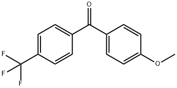 (4-甲氧基苯基)(4-(三氟甲基)苯基)甲酮, 6185-76-8, 结构式