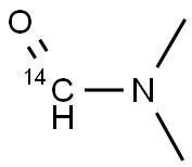 N,N-DIMETHYLFORMAMIDE, [CARBONYL-14C],61853-17-6,结构式