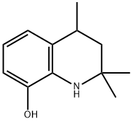 2,2,4-トリメチル-1,2,3,4-テトラヒドロ-8-キノリノール 化学構造式