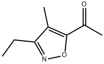 Ethanone, 1-(3-ethyl-4-methyl-5-isoxazolyl)- (9CI) Structure