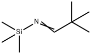 N-(2,2-ジメチルプロピリデン)-α,α,α-トリメチルシランアミン 化学構造式