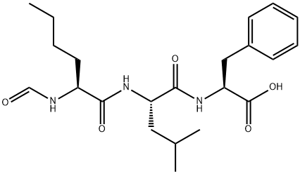 N-FORMYL-NLE-LEU-PHE Structure