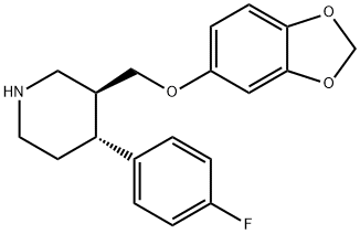 帕罗西汀的结构式