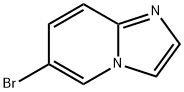 6-溴-咪唑并[1,2-a]吡啶 结构式