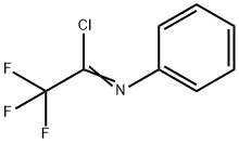 2,2,2-三氟-N-苯基亚氨代乙酰氯, 61881-19-4, 结构式