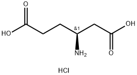 L-beta-高谷氨酸盐酸盐,61884-74-0,结构式