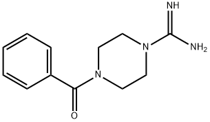4-苄基哌嗪-1-碳脒,61887-54-5,结构式