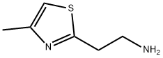 2-(4-甲基-1,3-噻唑-2-基)乙-1-胺, 61887-91-0, 结构式