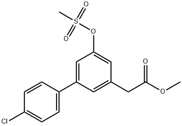 4'-클로로-5-메틸설포닐옥시-3-비페닐아세트산,메틸에스테르