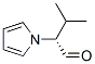 1H-Pyrrole-1-acetaldehyde,alpha-(1-methylethyl)-,(alphaR)-(9CI) Struktur