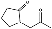 2-Pyrrolidinone, 1-(2-oxopropyl)- (9CI) 化学構造式