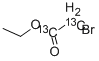 溴乙酸乙酯-(13)C(2), 61898-49-5, 结构式