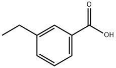 3-ETHYLBENZOIC ACID Struktur