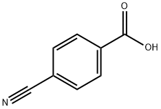 4-Cyanobenzoic acid Structure