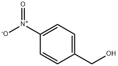 对硝基苯甲醇,619-73-8,结构式