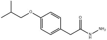 2-[4-(2-Methylpropoxy)phenyl]acetohydrazide Structure