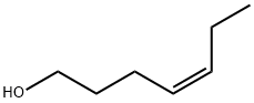 顺-4-庚烯-1-醇,6191-71-5,结构式