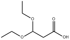3,3-二乙氧基丙酸 结构式
