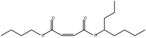 Maleic acid 1-butyl 4-octyl ester Struktur