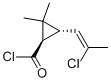 Cyclopropanecarbonyl chloride, 3-(2-chloroethenyl)-2,2-dimethyl-, [1alpha,3beta(Z)]- (9CI)|