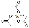 NEODYMIUM ACETATE Struktur