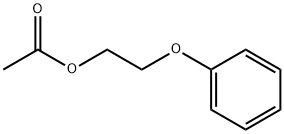 酢酸2-フェノキシエチル 化学構造式