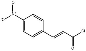 TRANS-4-NITROCINNAMOYL CHLORIDE Structure