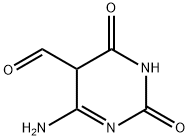 5-Pyrimidinecarboxaldehyde, 4-amino-1,2,5,6-tetrahydro-2,6-dioxo- (9CI) Structure