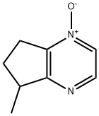 5H-Cyclopentapyrazine,6,7-dihydro-5-methyl-,1-oxide(9CI) 结构式