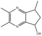 5H-Cyclopentapyrazin-5-ol,6,7-dihydro-2,3,7-trimethyl-(9CI) Struktur