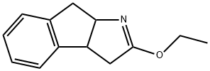 Indeno[2,1-b]pyrrole, 2-ethoxy-3,3a,8,8a-tetrahydro- (9CI) Struktur