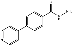 4-(PYRIDIN-4-YL)BENZOHYDRAZIDE, 619328-60-8, 结构式