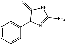 2-氨基-4-苯基-4,5-二氢-1H-咪唑-5-酮, 619330-78-8, 结构式