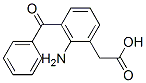 2-(2-amino-3-benzoyl-phenyl)acetic acid Structure