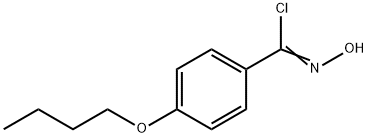4-BUTOXY-2-CHLORO BENZALDOXIME Structure