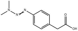 1-(4-acetyphenyl)-3,3-dimethyltriazene Struktur