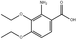2-AMINO-3,4-DIETHOXYBENZOIC ACID Structure