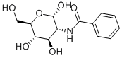 N-苯甲酰-D-氨基葡萄糖, 61949-16-4, 结构式