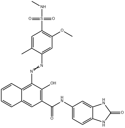 Pigment Red 185 Struktur