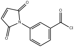 3-[(2,5-ジヒドロ-2,5-ジオキソ-1H-ピロール)-1-イル]安息香酸クロリド 化学構造式