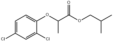 isobutyl 2-(2,4-dichlorophenoxy)propionate Structure
