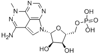 リン酸トリシリビン 化学構造式