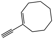 Cyclooctene, 1-ethynyl- (9CI) Struktur