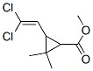methyl 3-(2,2-dichloroethenyl)-2,2-dimethyl-cyclopropane-1-carboxylate 结构式