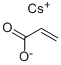 丙烯酸铯,61981-38-2,结构式