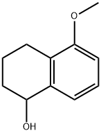5-メトキシテトラリン-1-オール 化学構造式