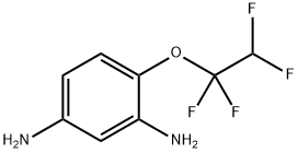 4-(1,1,2,2-tetrafluoroethoxy)-3-benzenediamine Structure