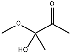 2-Butanone, 3-hydroxy-3-methoxy- (9CI) 结构式